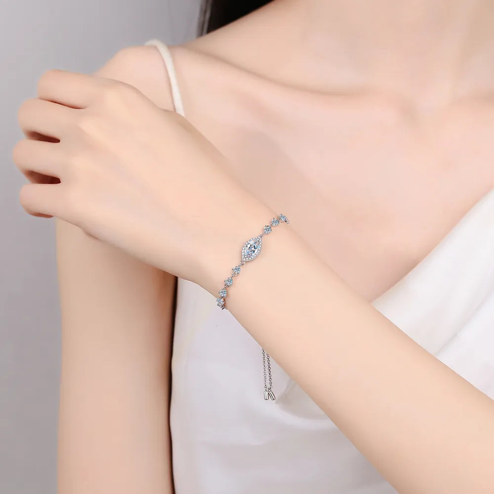 1 Carat Moissanite 925 Sterling Silver Braceletc0366d2a-1ef6-4bff-8ca3-c2bbc3c99e43-Max